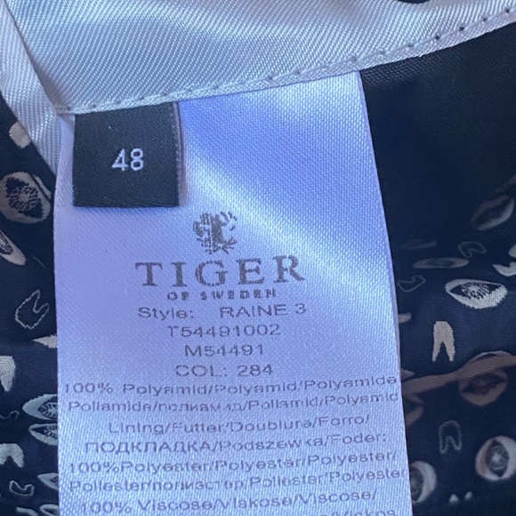 TIGER OF SWEDEN DESIGNER TRENCH COAT JACKET  NEW RARE RAINE 3 - Picture 2 of 10